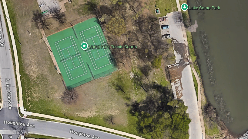 lake como park tennis courts