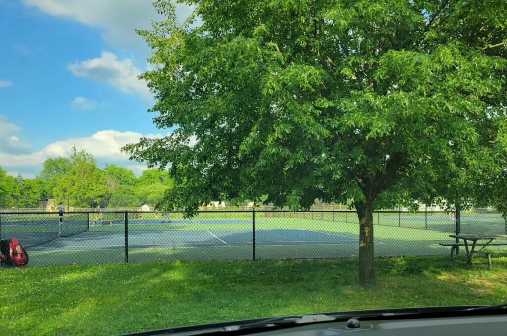 Broad Ripple Park tennis courts