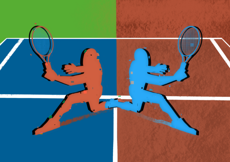 Tennis Clay Court vs. Hard Court