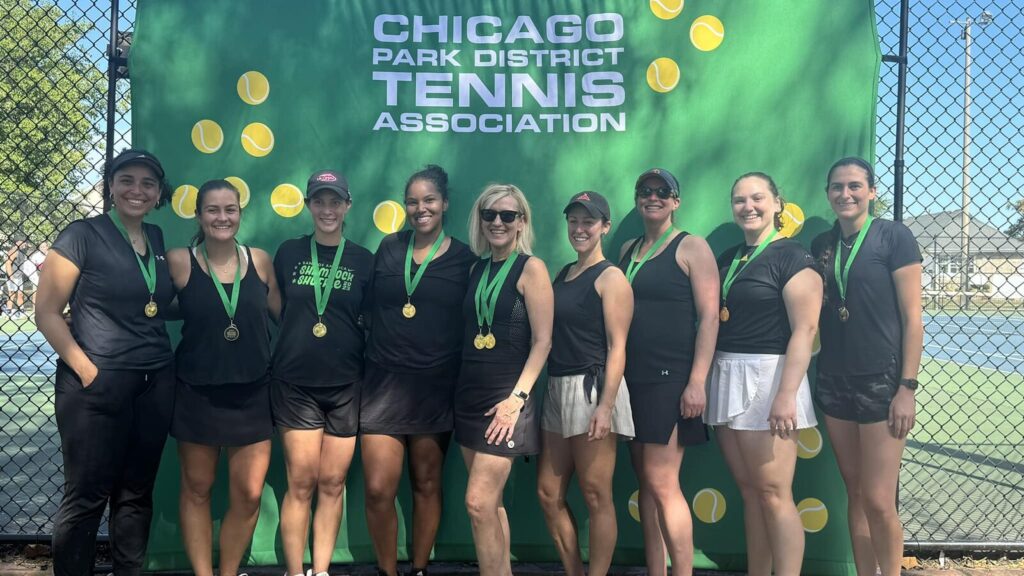 chicago park district tennis association champion team