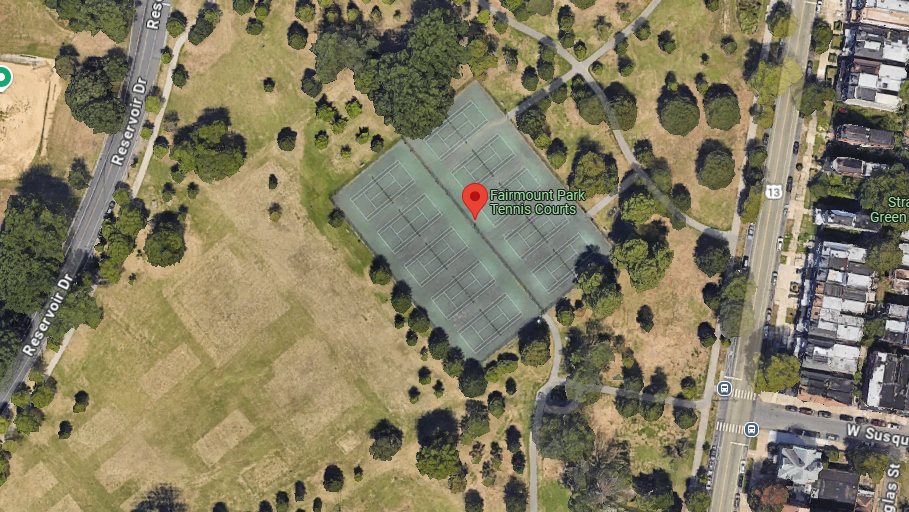 fairmount park tennis courts