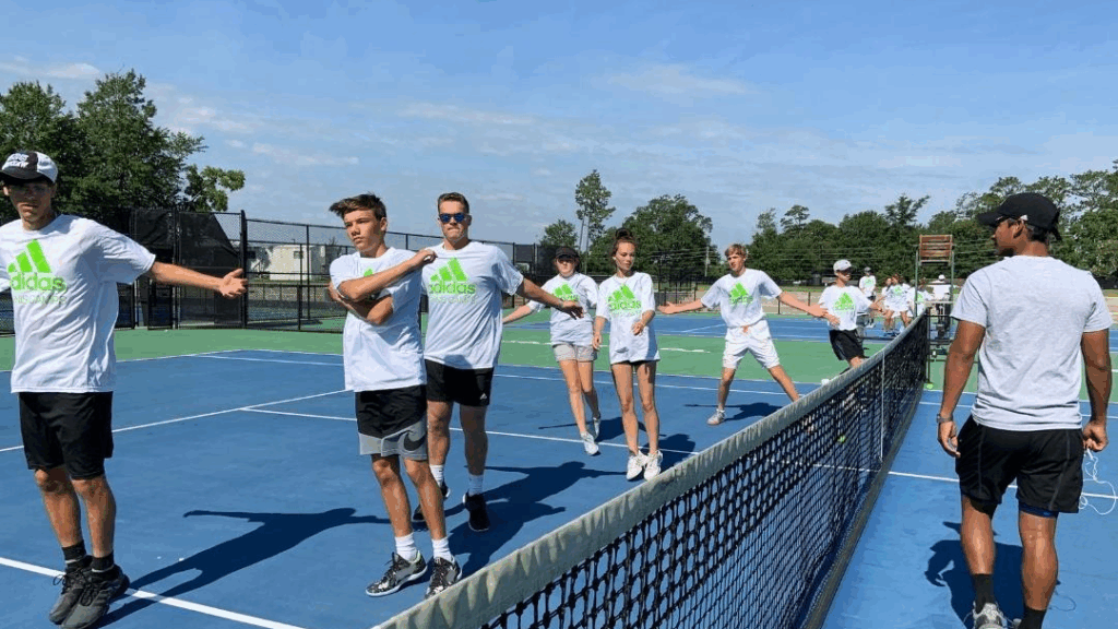 adidas tennis camp at yorkville tennis club
