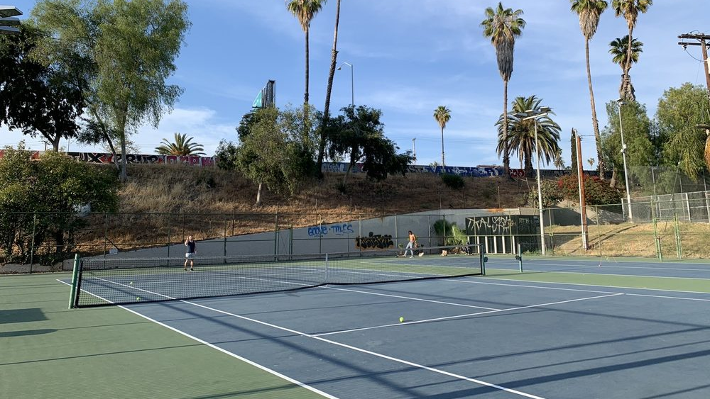 echo park tennis courts