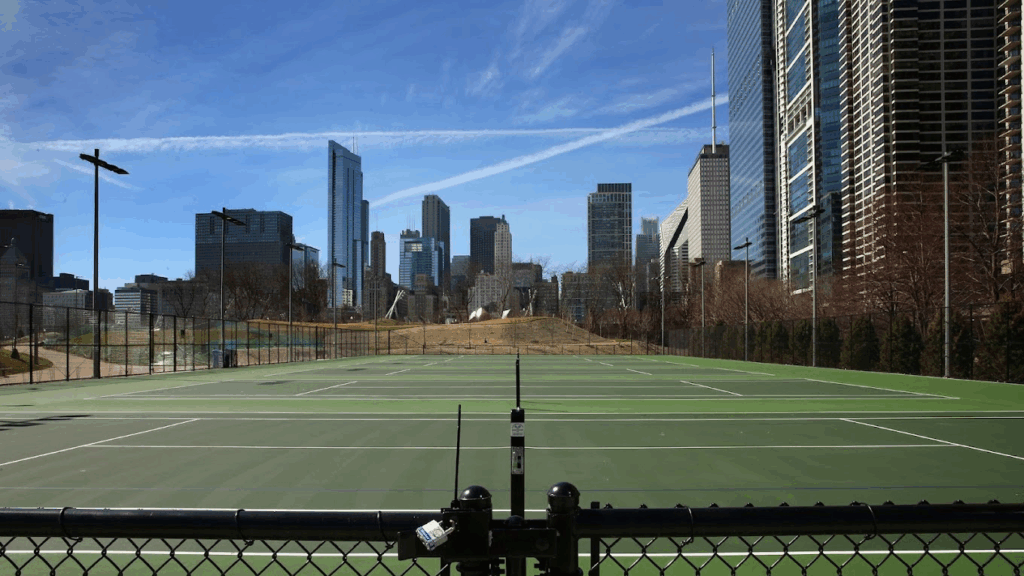 maggie daley park tennis courts