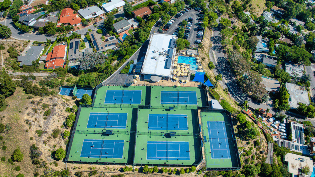 mulholland tennis club courts