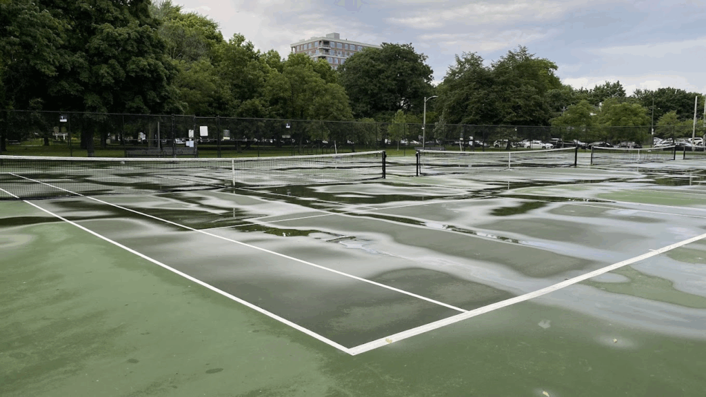 oz park tennis courts
