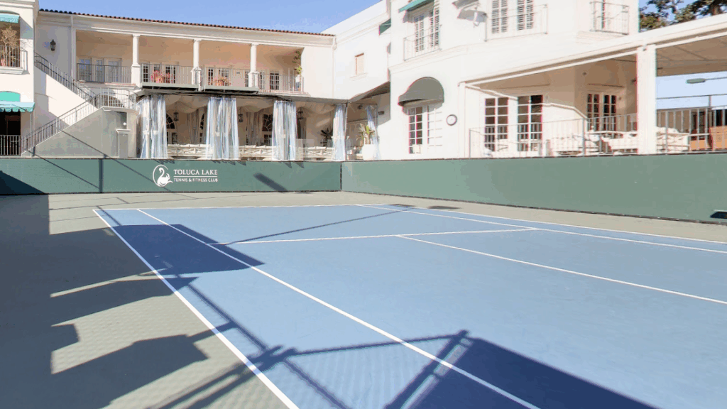 toluca lake tennis and fitness club tennis court