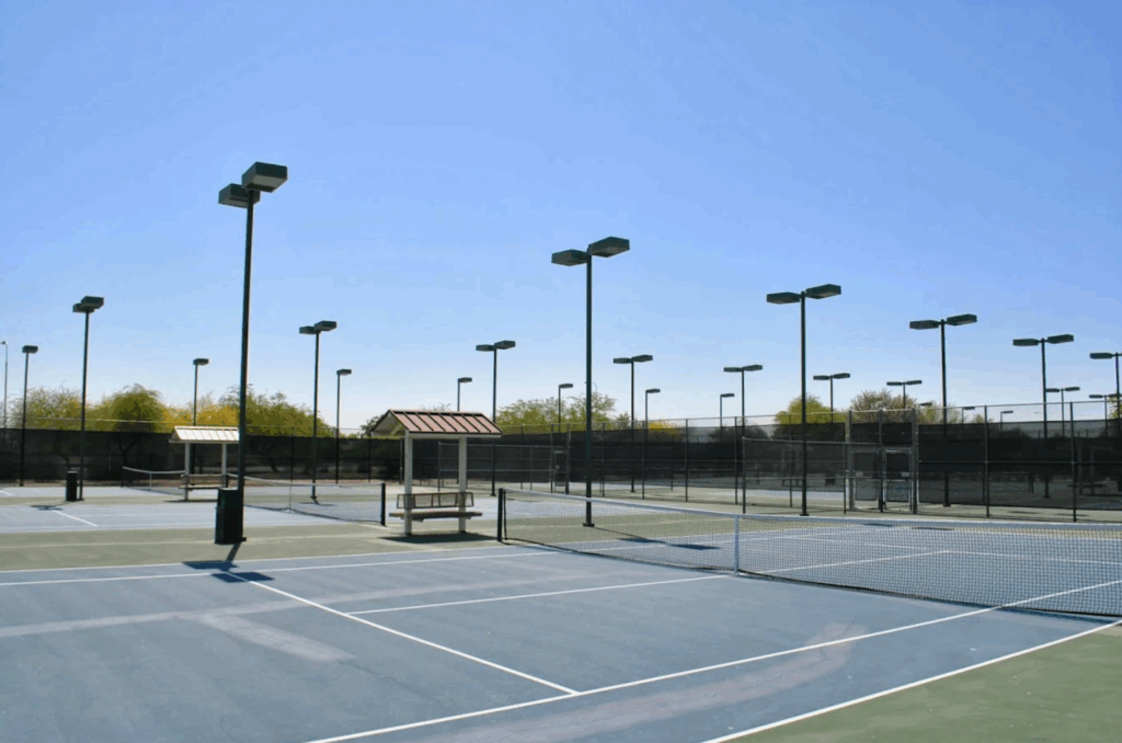 Chandler Tennis Center courts