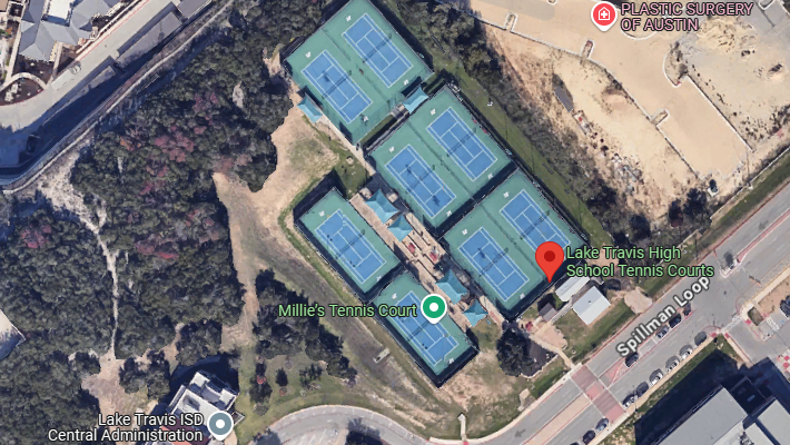 lake travis high school tennis courts