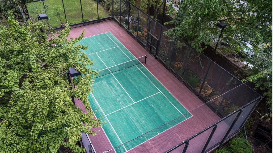 the river club of new york tennis court