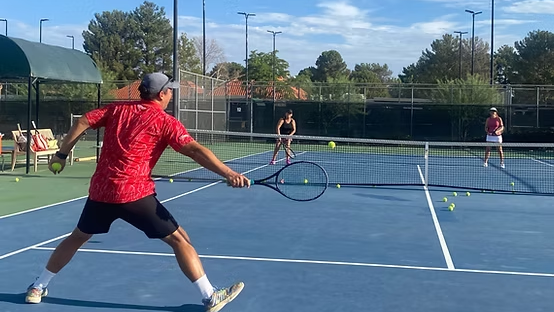 tennis west sports club court