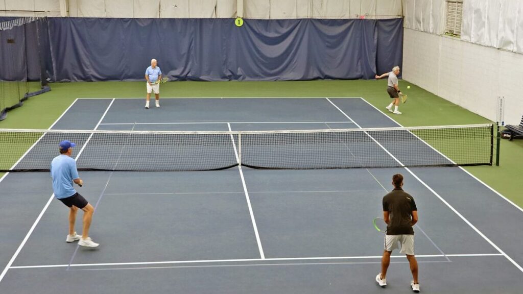 hillwood country club indoor tennis court