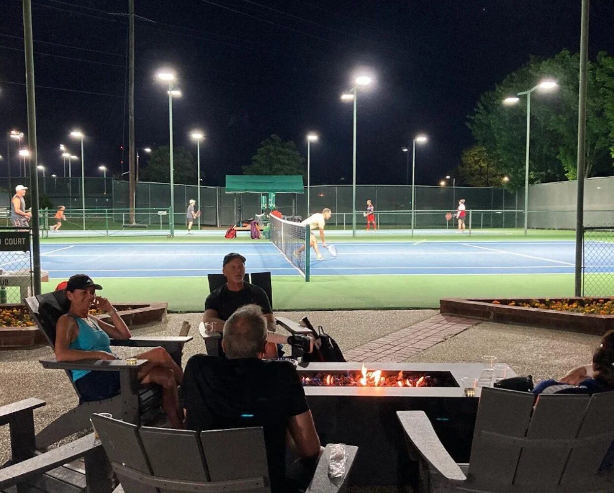 Johnson Ranch Sports club courtside
