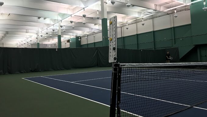 the bay club south san francisco tennis and pickleball indoor court