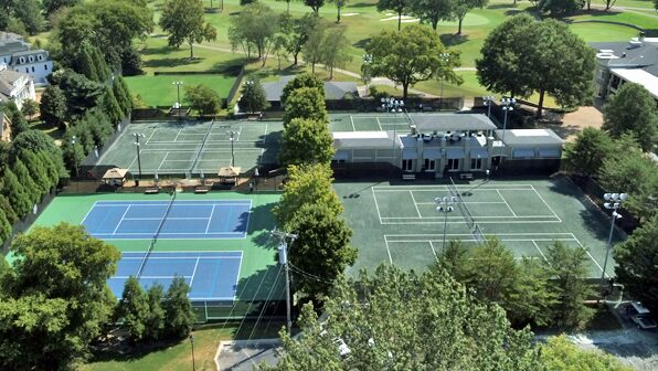 hillwood country and tennis club courts