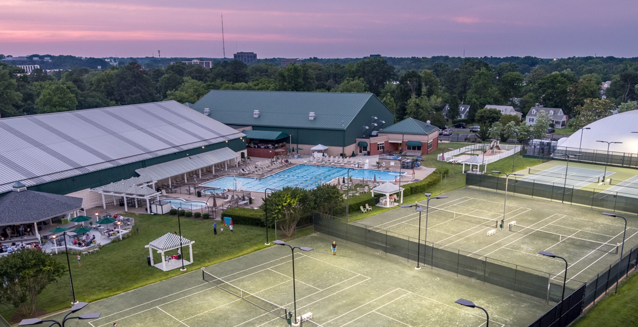 Westwood Club tennis courts