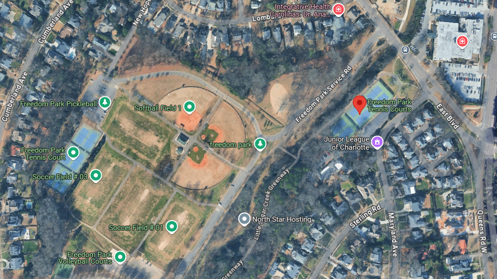 freedom park tennis courts