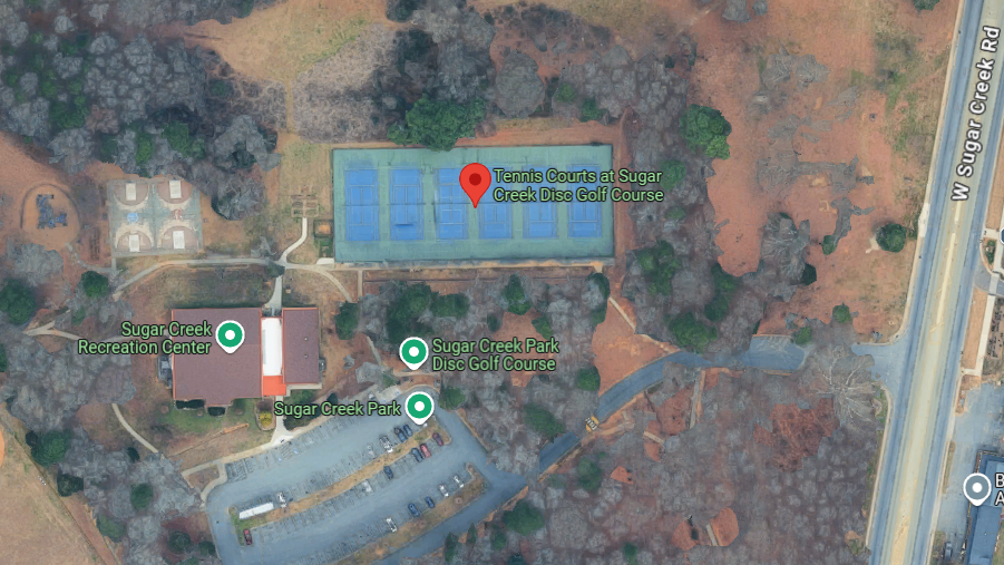 sugar creek park tennis courts