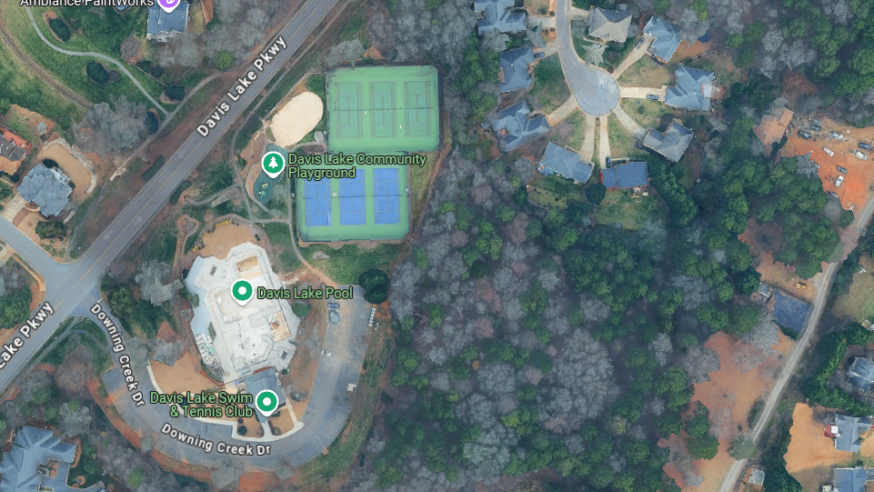 davis lake swim & tennis club courts